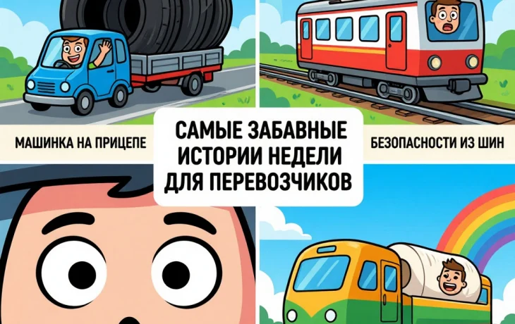 🦖 ЗАБАВНЫЕ ИСТОРИИ НЕДЕЛИ ДЛЯ ПЕРЕВОЗЧИКОВ