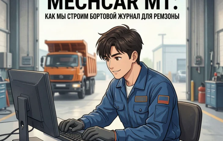 🚛 MechCar MT - Бортовой журнал для ремзоны 🚛 MechCar MT - Бортовой журнал для ремзоны